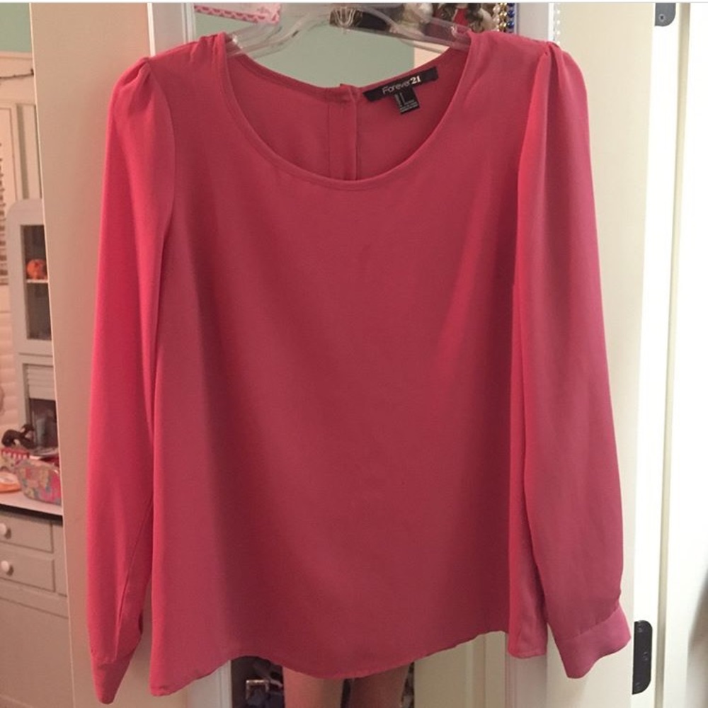 forever 21 button back top size S